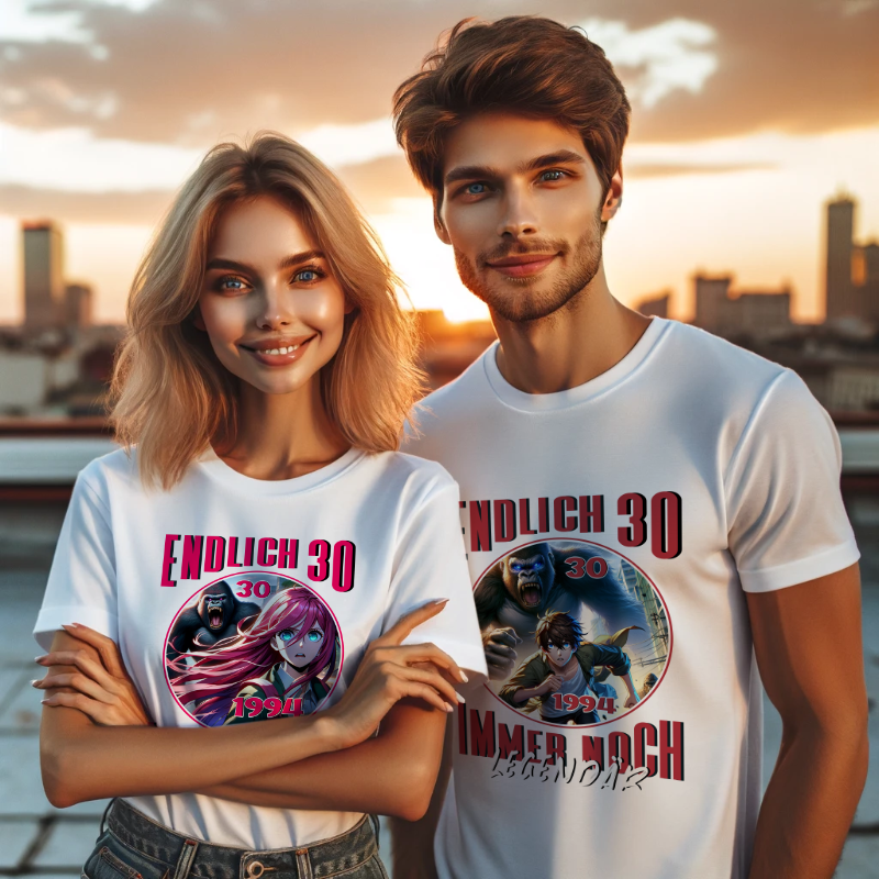 Endlich 30 und immer noch Legendär. Lustige Tshirt designs. Mit alina sandate und Yuto Satoba