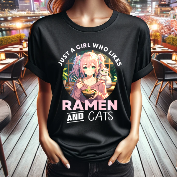Just a girl who likes Ramen and Cats Mit aline Rose